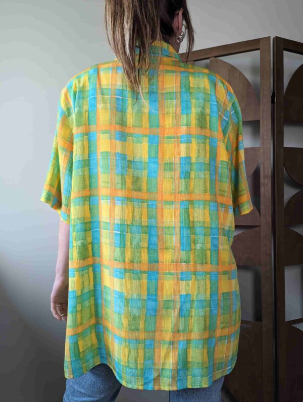 Let's go picnic - vintage blouse - 04