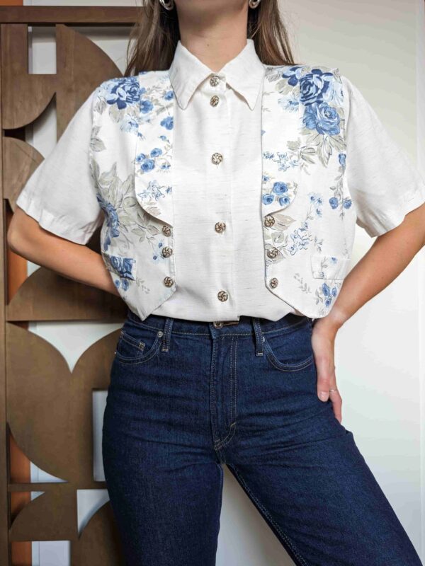 Charm chic - vintage blouse - 01