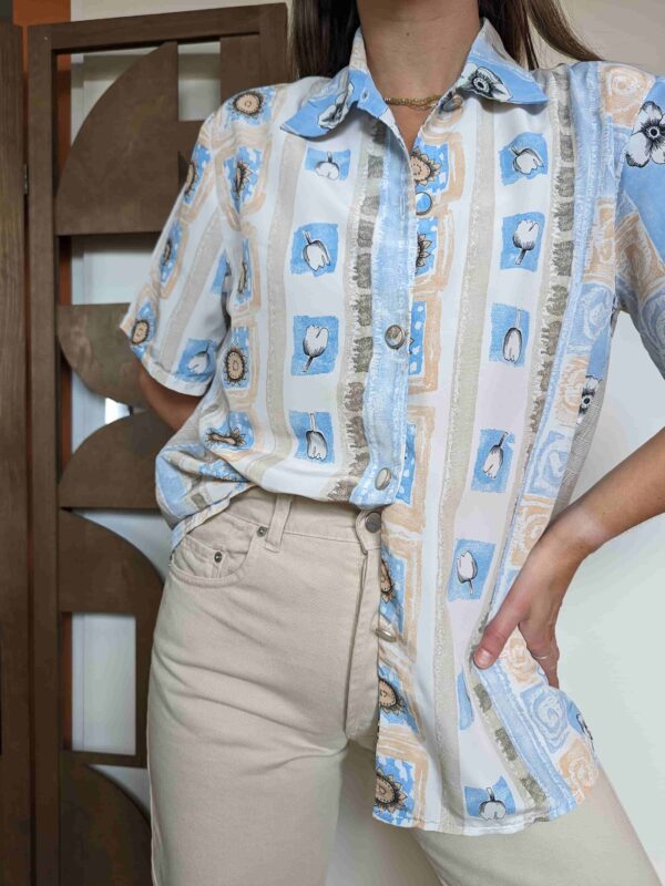 Dutch delight - vintage blouse - 01