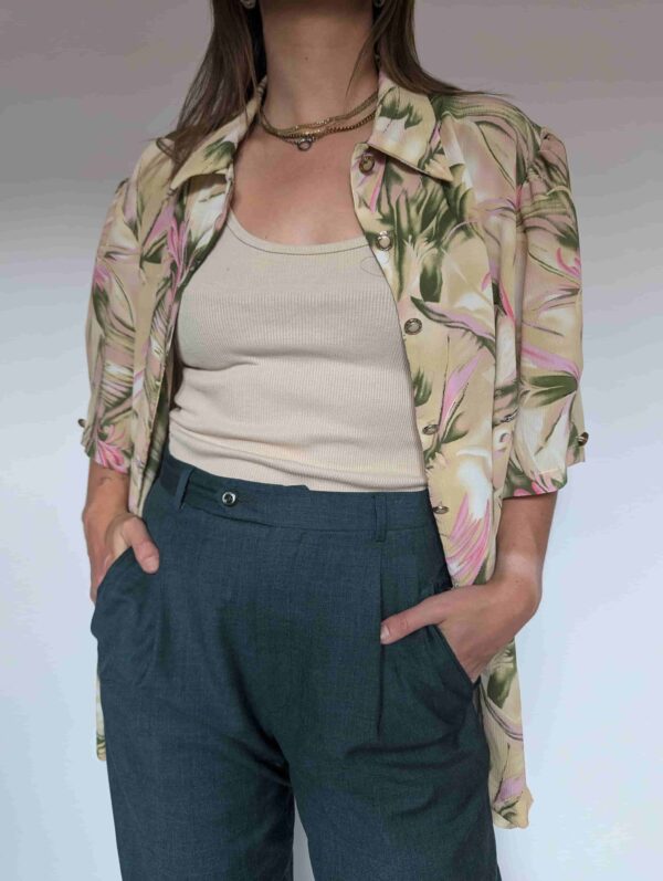 Palm pleasure - vintage blouse - 03 Palm pleasure - vintage blouse - 03