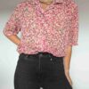 Pleasure in pink - vintage blouse - 01