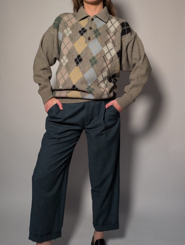 Argyle-ogical Find - sweater - 01