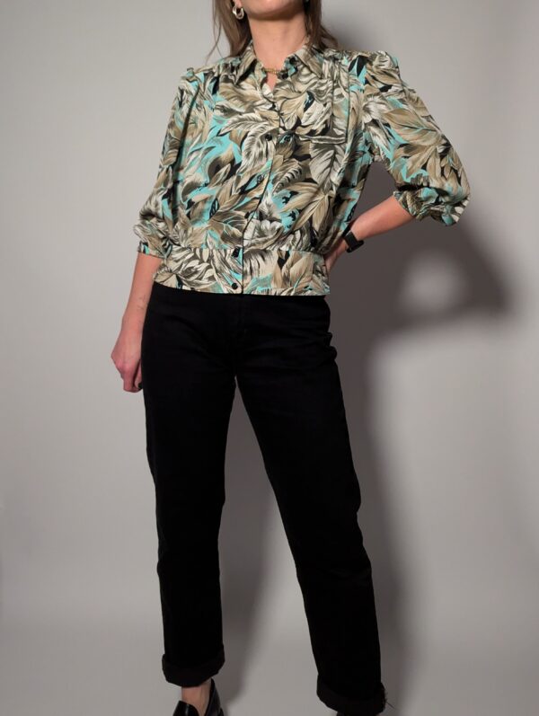 Leafy daydream - blouse - 03