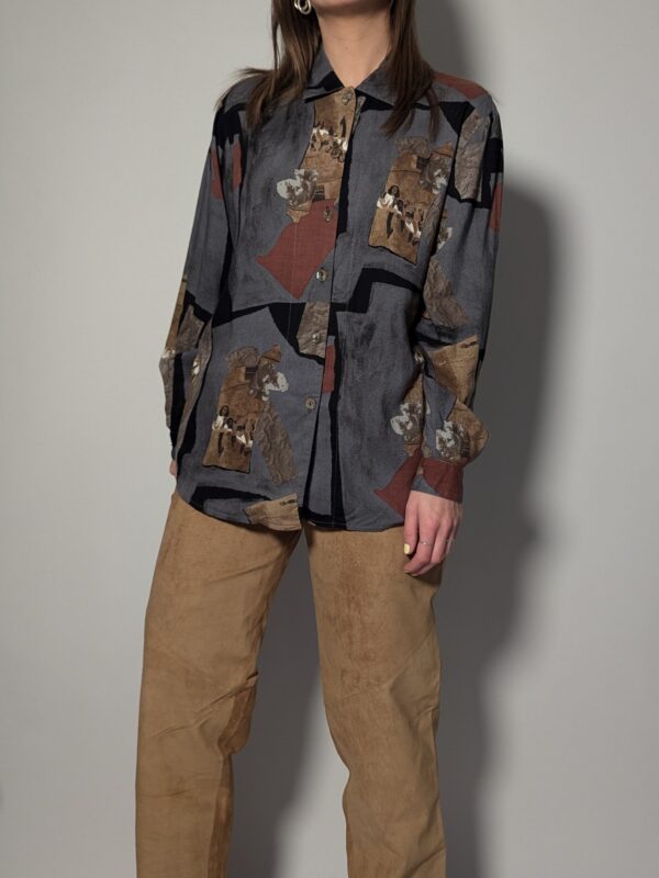 Whispered faces - blouse - 01