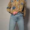 Blue safari - blouse - 01