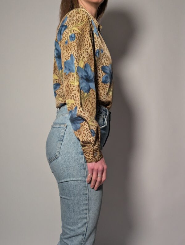 Blue safari - blouse - 03