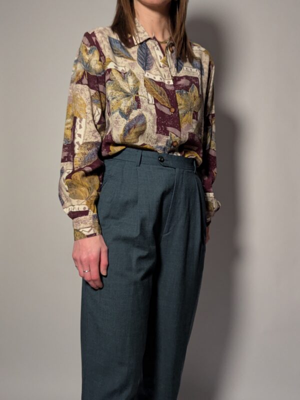 Burgundy breeze - blouse - 02