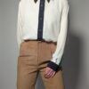 Classic contrast - blouse - 01