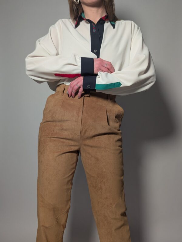 Classic contrast - blouse - 02