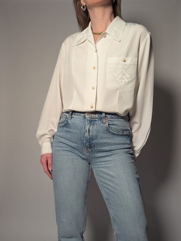Ivory intrigue - blouse - 02