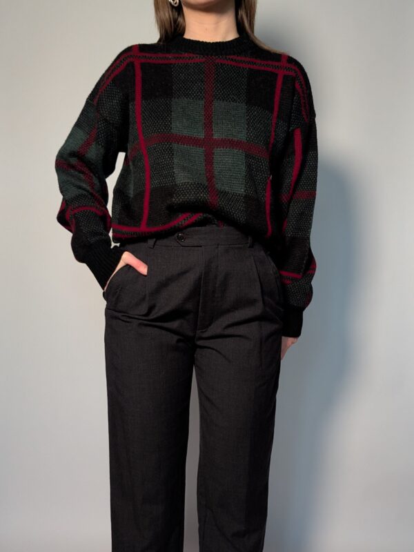 Plaid paradox - sweater - 01