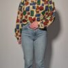 Printed paradise - blouse - 02