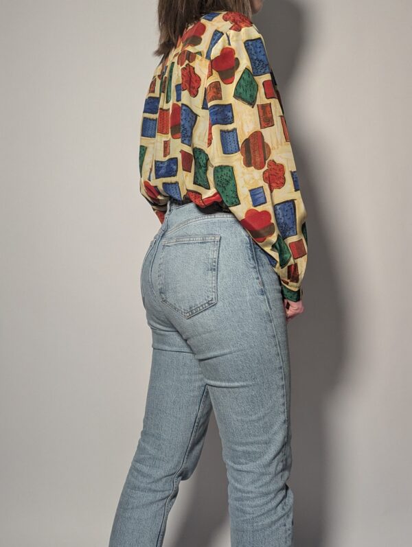Printed paradise - blouse - 03