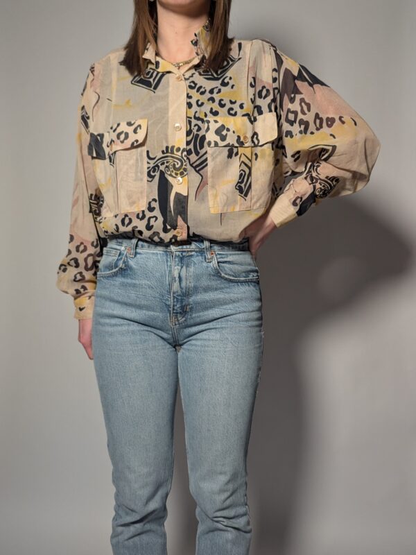 Savanna sheer - blouse - 01