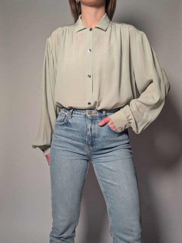 Soft silver - blouse - 01