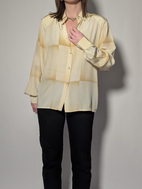 Lemon lattice - blouse - 01