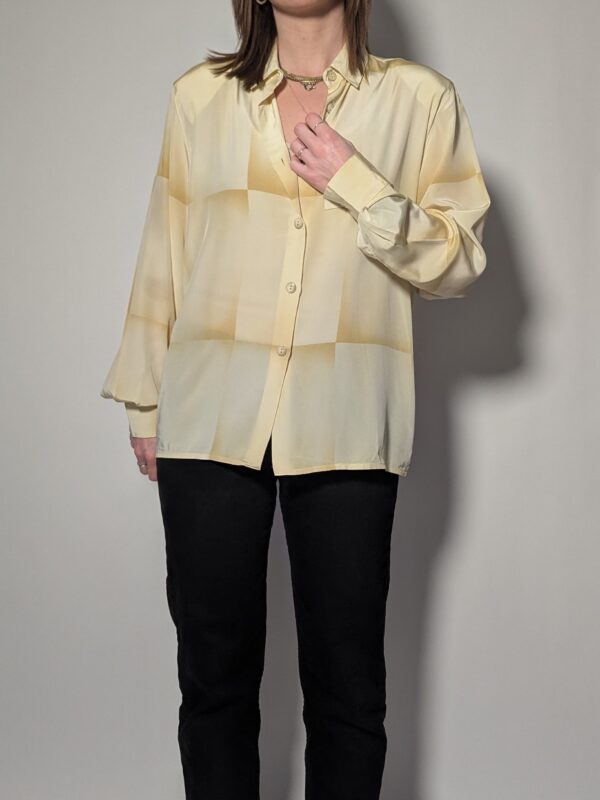 Lemon lattice - blouse - 01