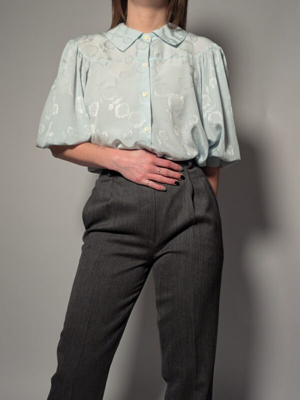 Sky blooms - blouse - 01