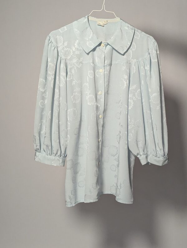 Sky blooms - blouse - 04