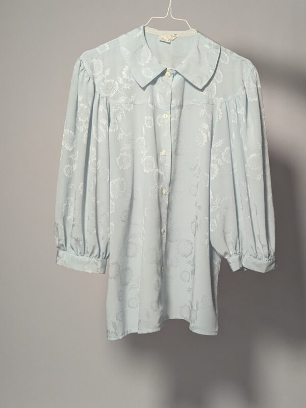 Sky blooms - blouse - 04
