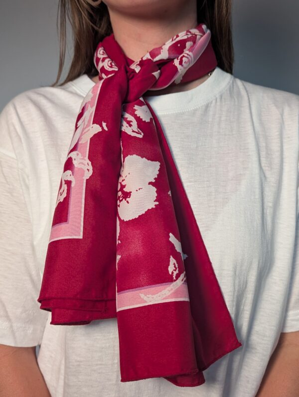 Flowery sjaal 01