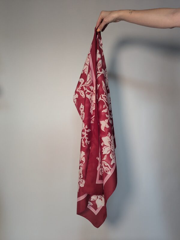 Flowery sjaal 02