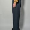Vintage pantalon in een diepe teal tint