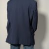 Vintage navy blazer met klassieke tailoring