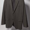 Vintage Hugo Boss olijfgroene blazer met strakke tailoring