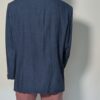 Cobalt line 05 Vintage kobaltblauwe blazer met rechte oversized pasvorm en klassieke tailored details.