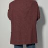 Sienna line 04 Vintage blazer in warme sienna tint met klassieke revers en rechte licht oversized pasvorm.